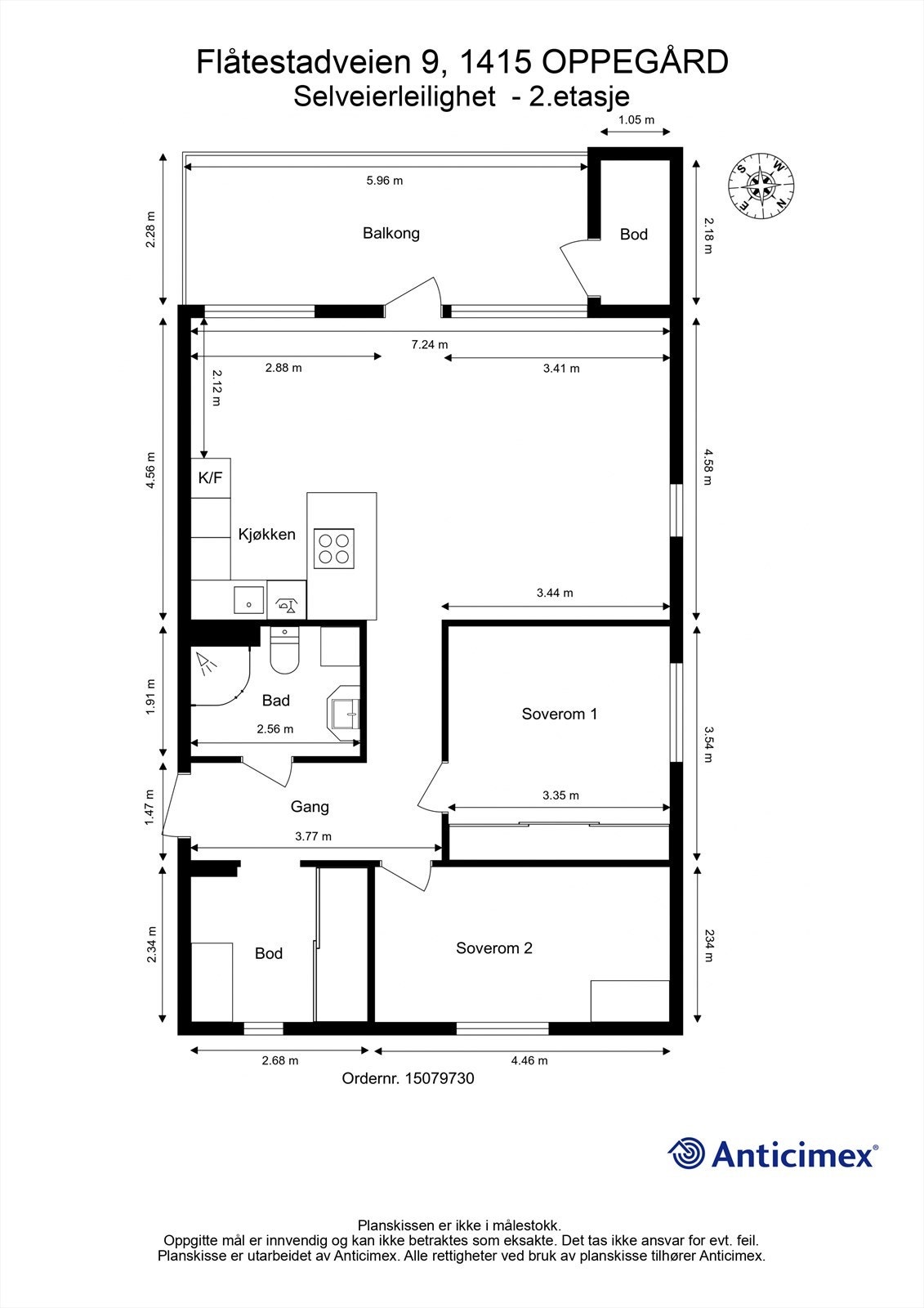 Plantegning Galleribilde