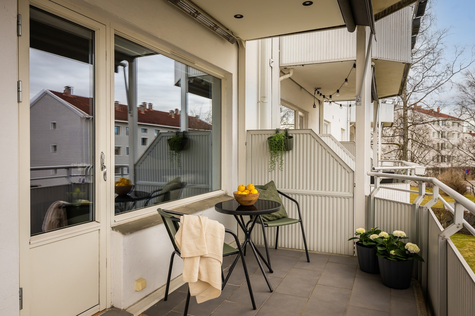 Fleksibel og komfortabel uteplass som kan benyttes store deler av året. Galleribilde
