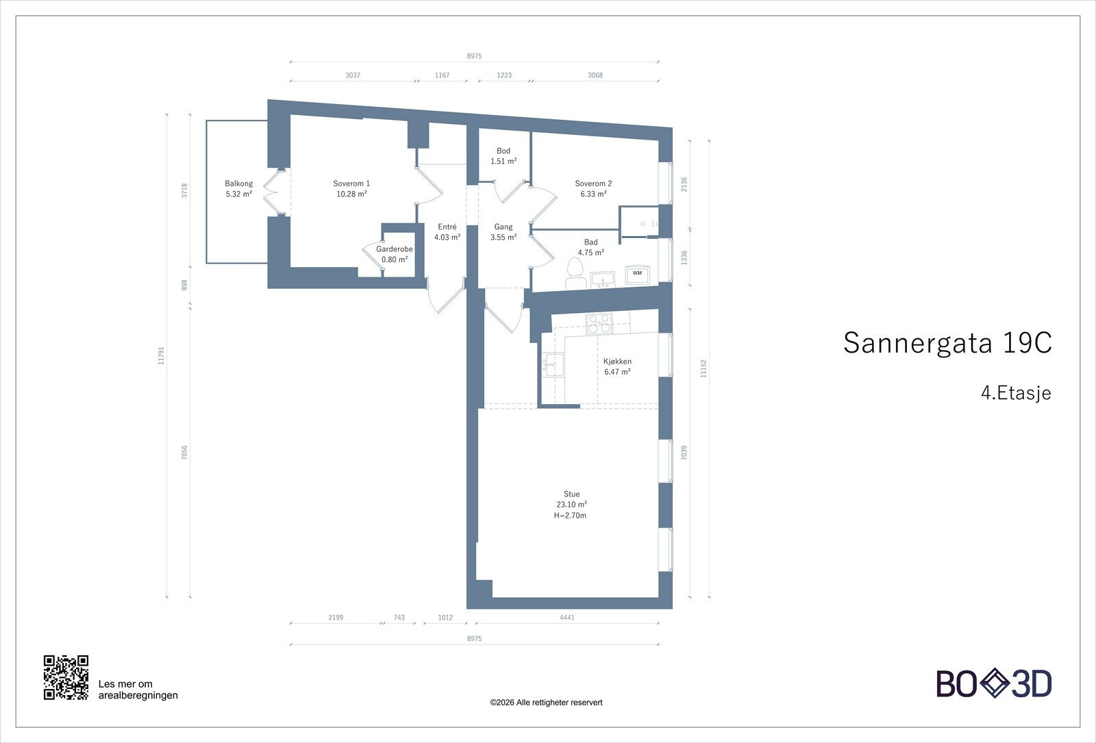 Plantegning. Galleribilde