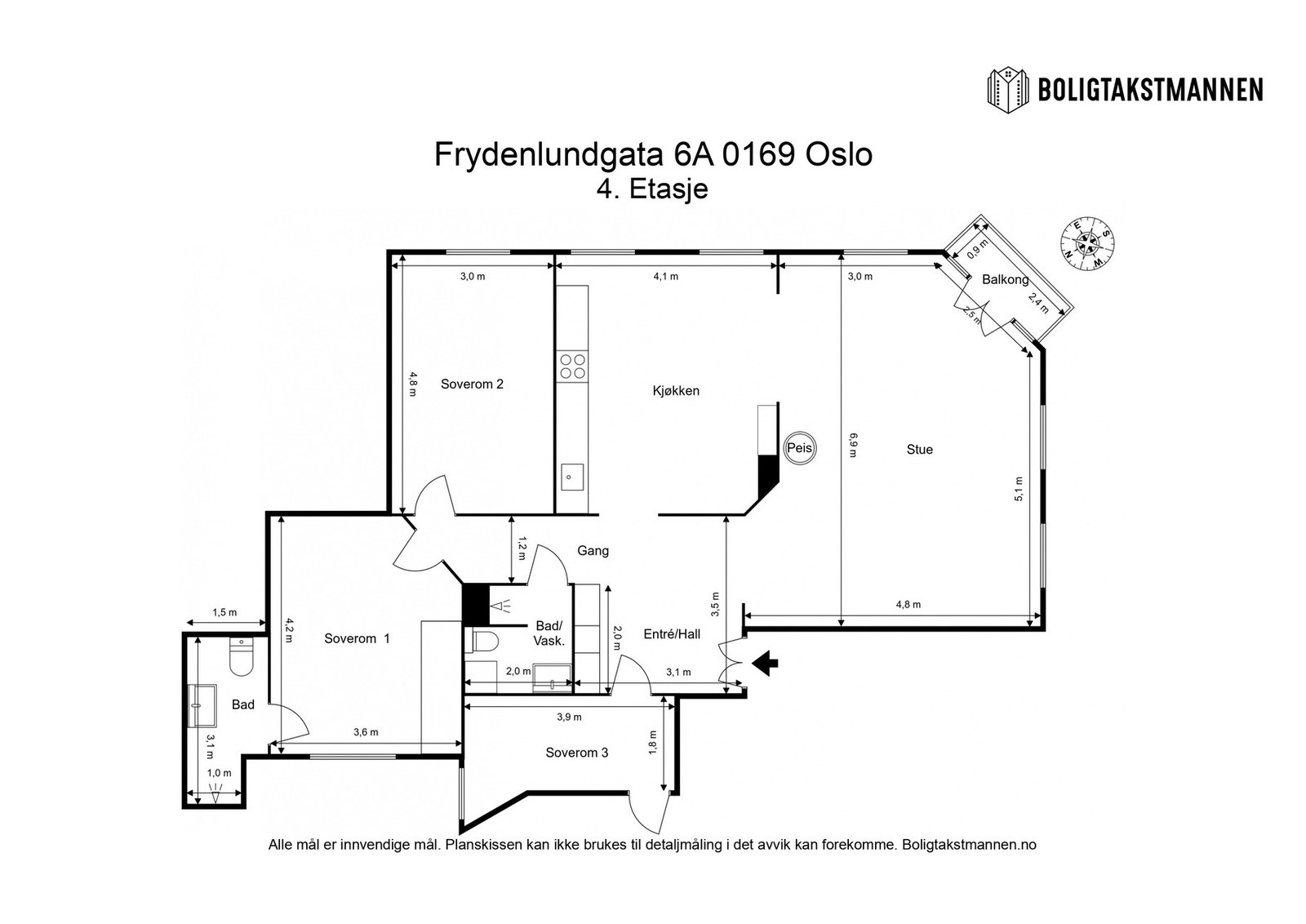 Plantegning. Galleribilde