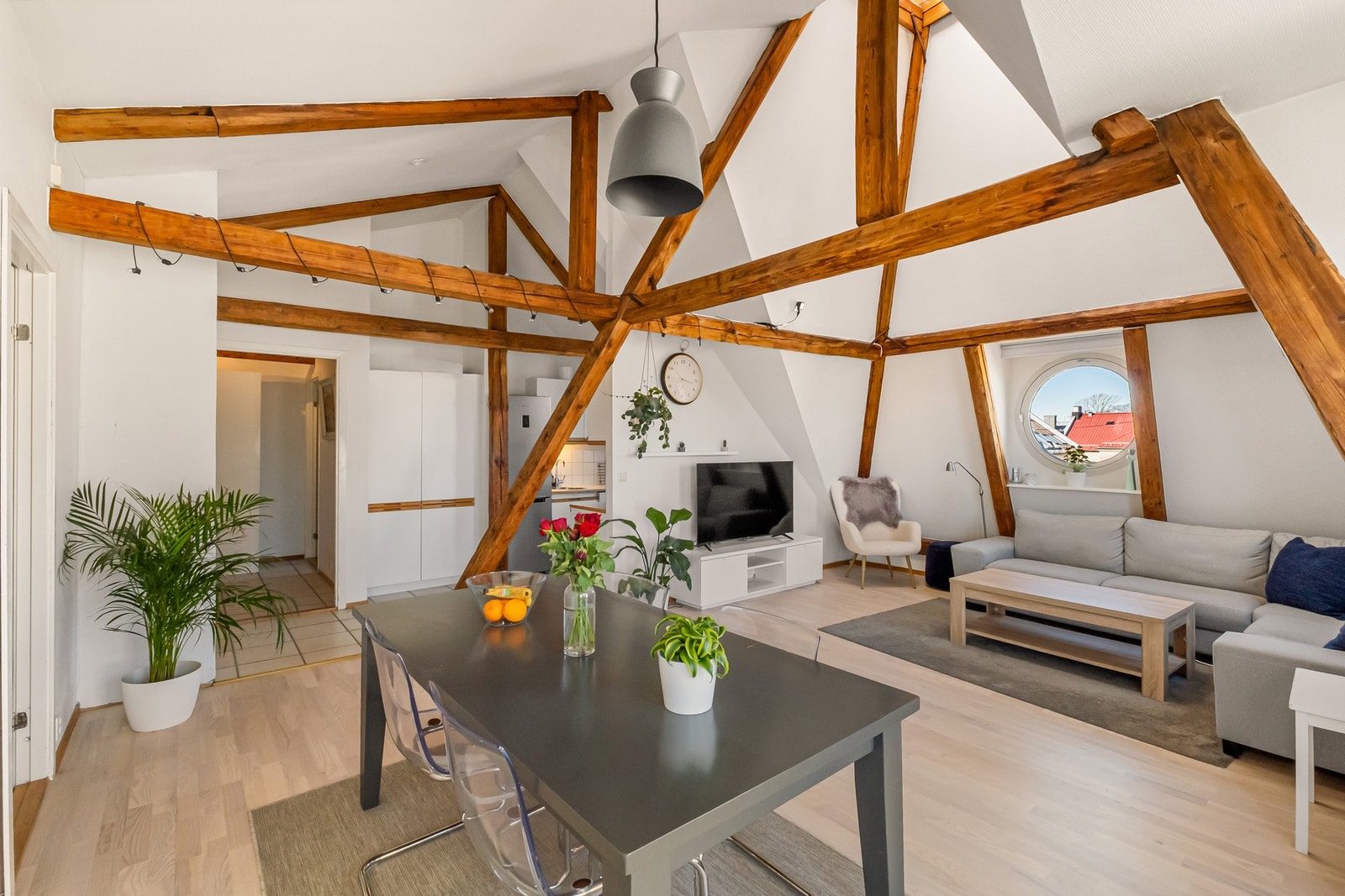 Unik og sjelden tårnleilighet. Galleribilde