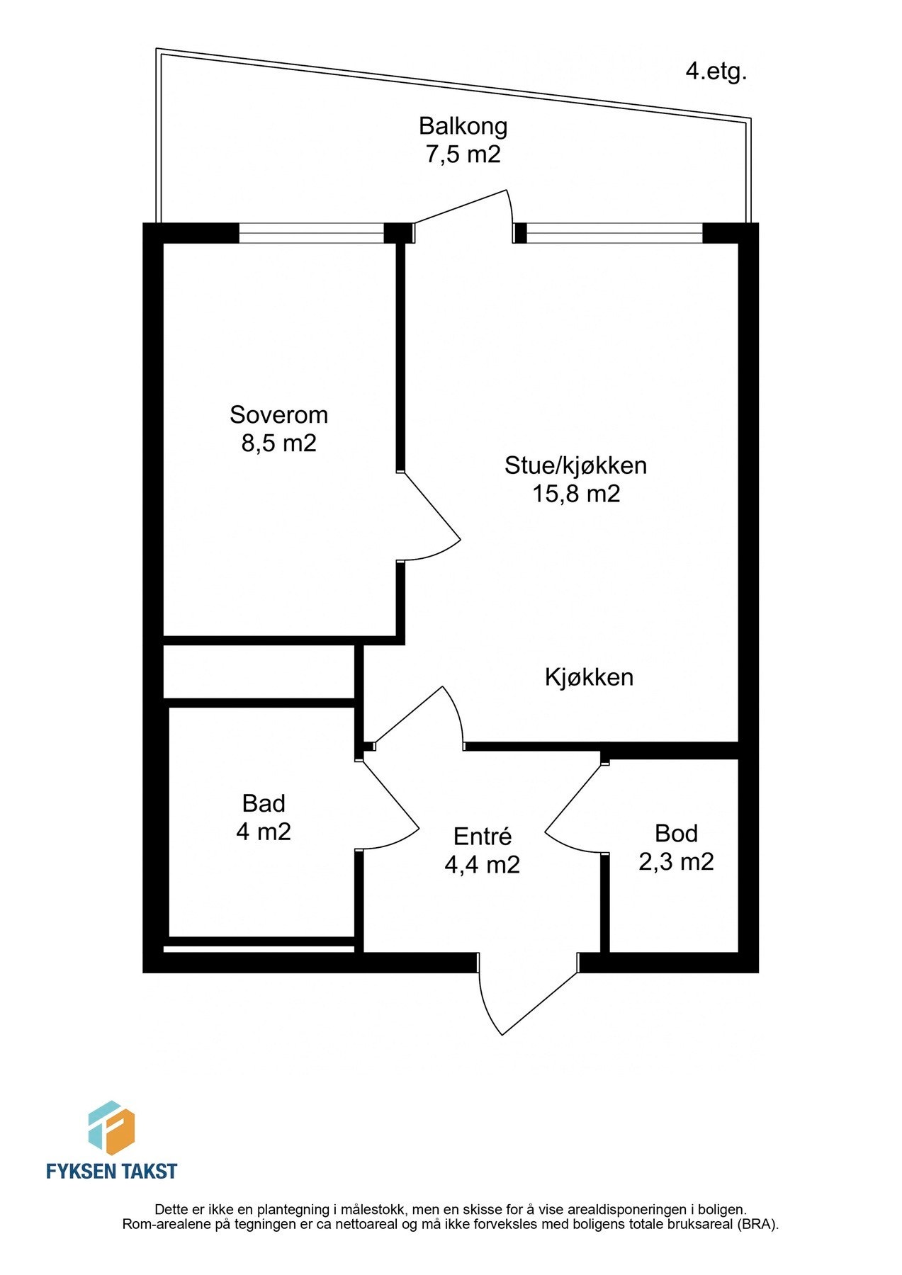 Ta en titt på planskissen og gjør deg kjent med romfordelingen! Skulle ikke oppsatt visningstidspunkt passe? Ta kontakt på 941 60 434, så finner vi en løsning. Galleribilde