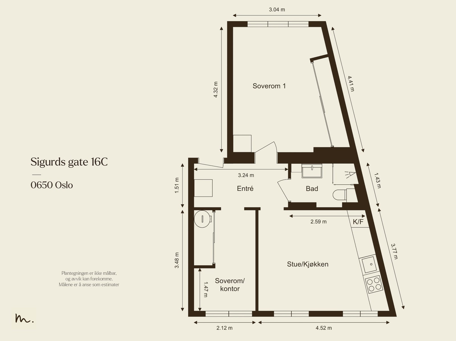 Plantegning. Galleribilde