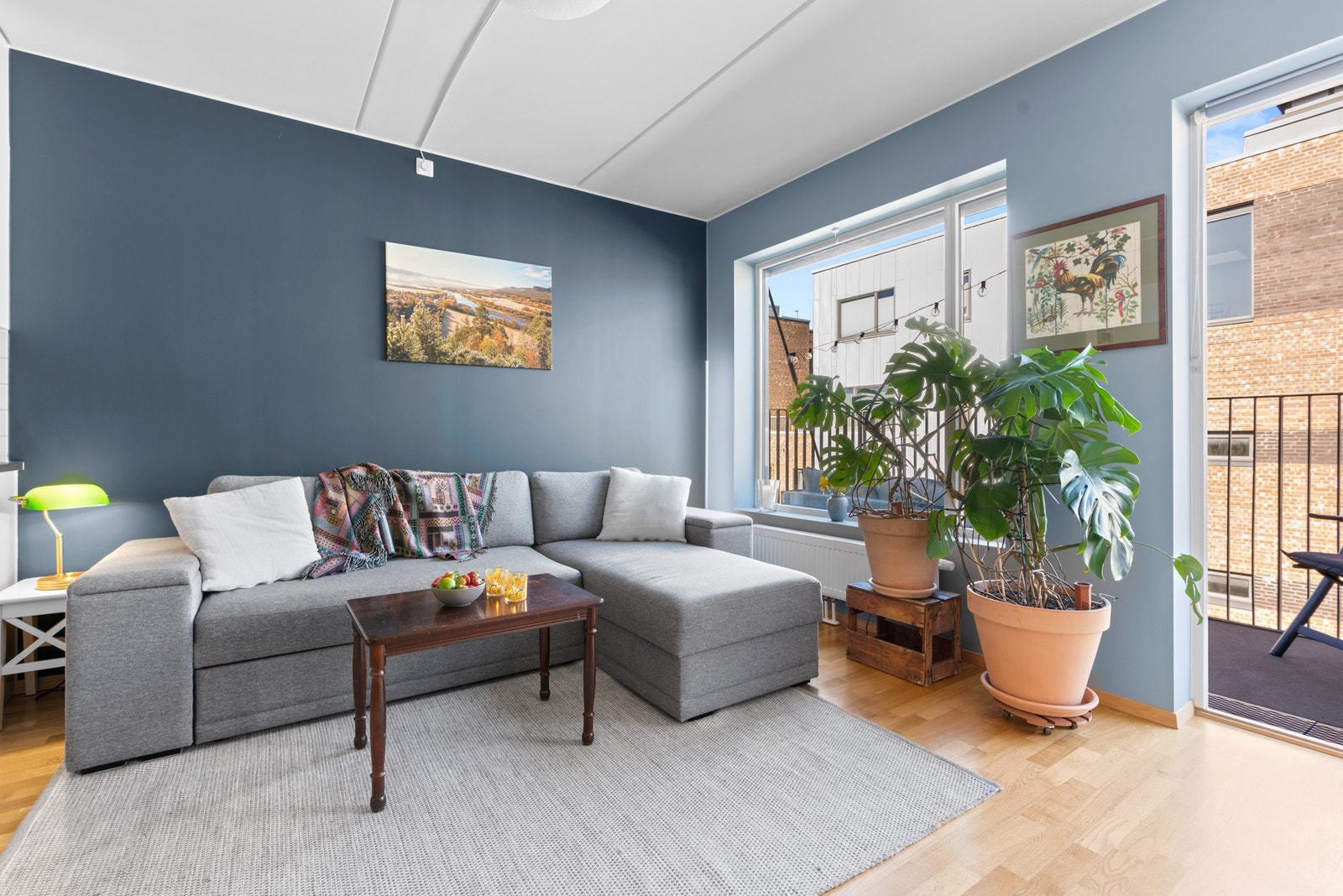 A-konto fyring og varmtvann, samt bredbånd er inkludert i felleskostnadene. Galleribilde