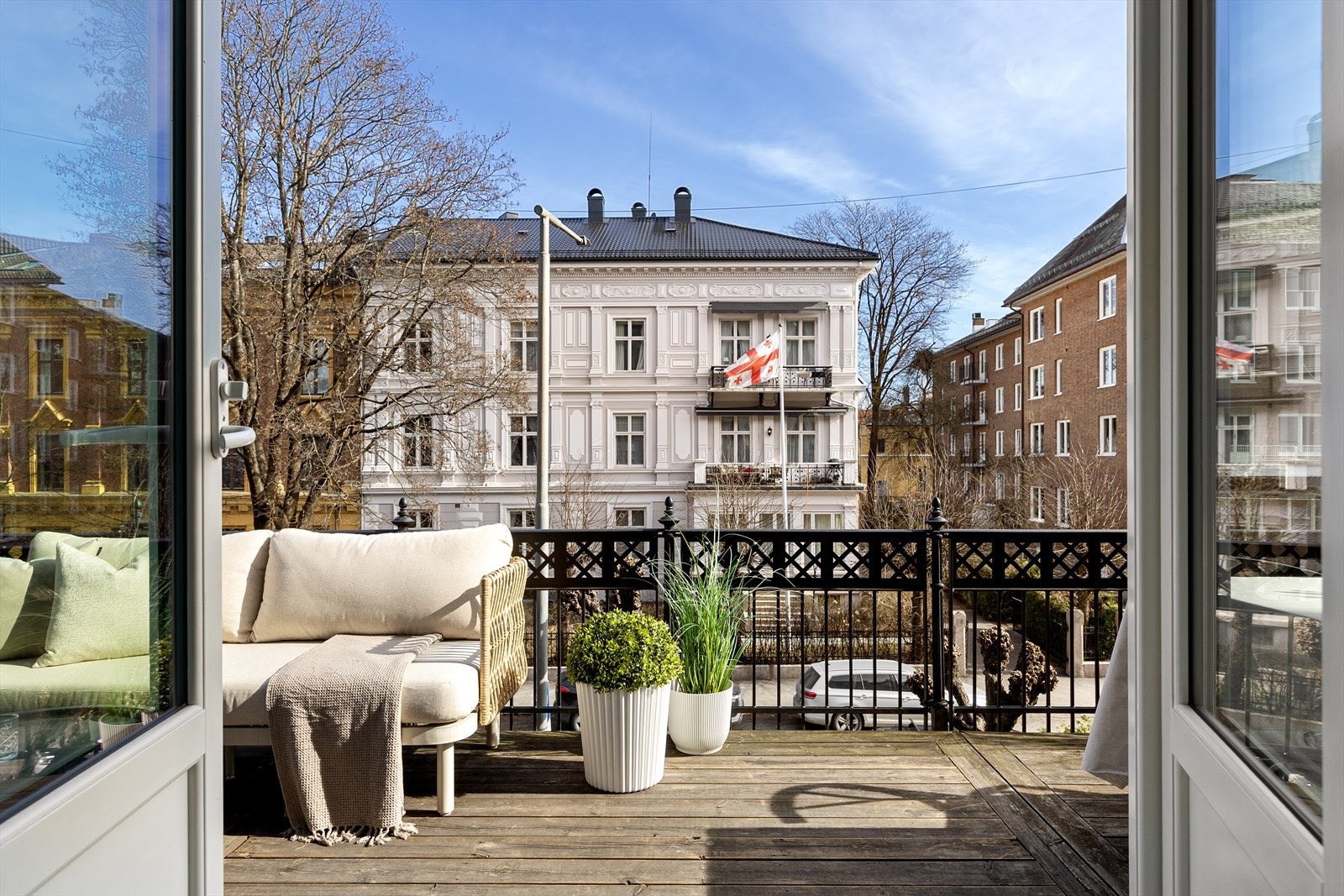 Velkommen til Oscars gate 37A! Foto: Pontus Gustav Holmenäs. Galleribilde