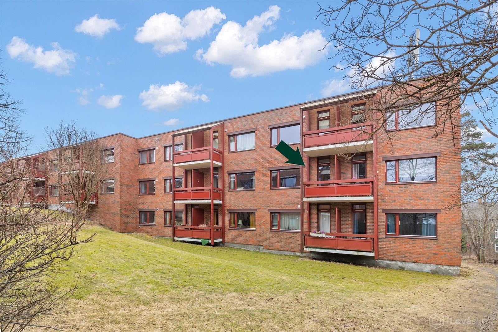 Velkommen til Skovheim - 2-roms seniorleilighet (60+) | Balkong | Trappefritt/Heis | Tilbaketrukket og skjermet Galleribilde