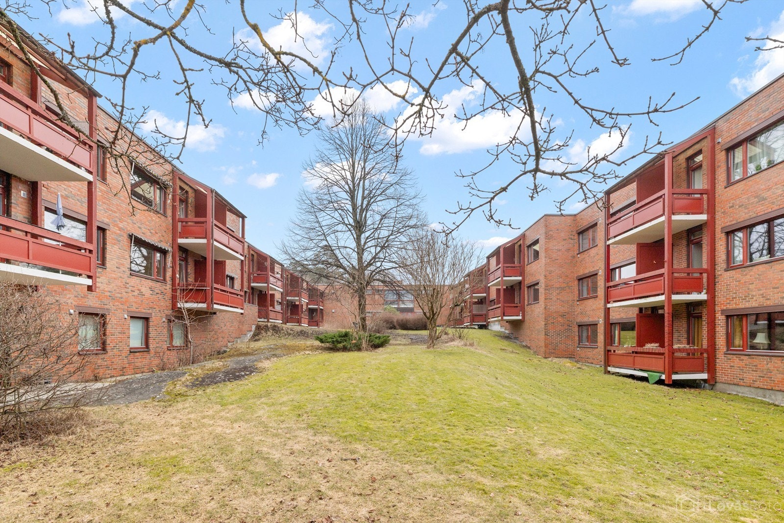 Fellesareal i atriet Galleribilde