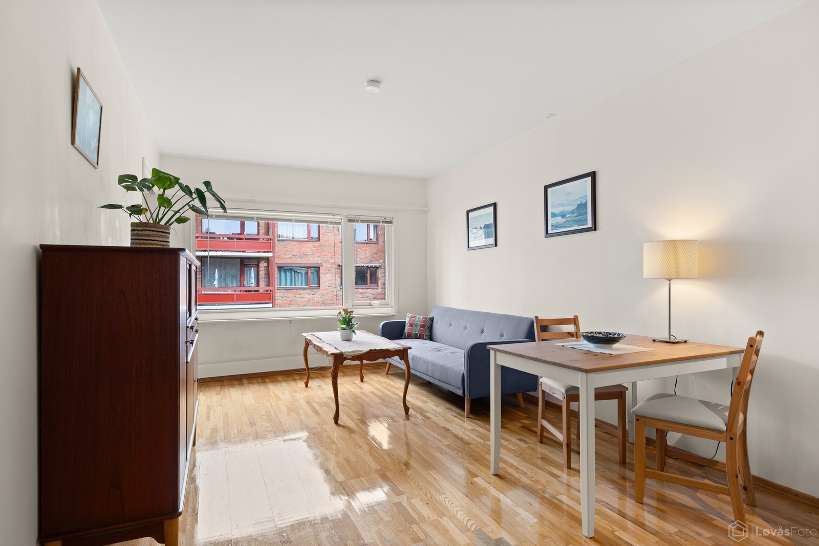 Stue/spisestue Galleribilde