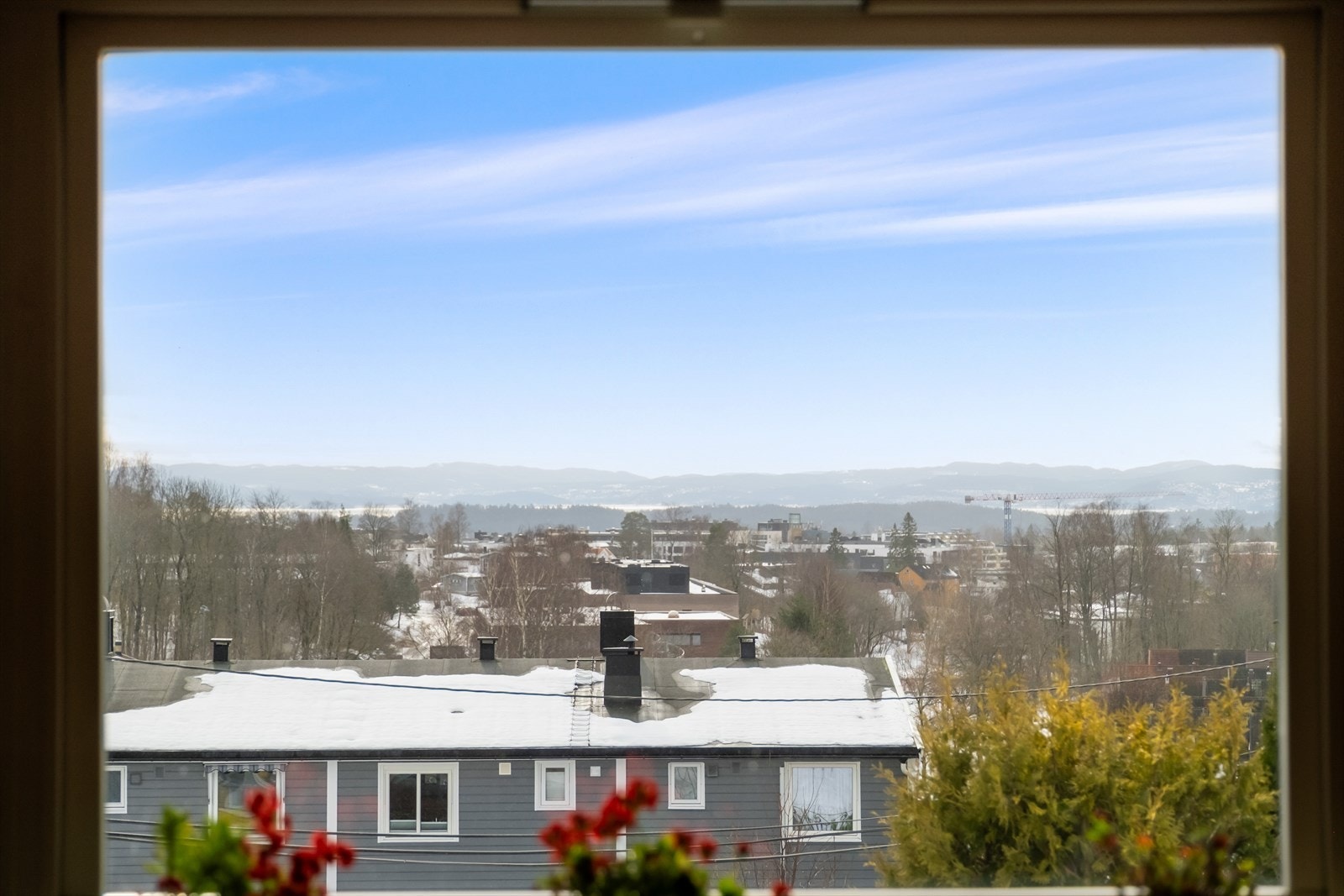 Utsikt fra stue i 2. etasje Galleribilde