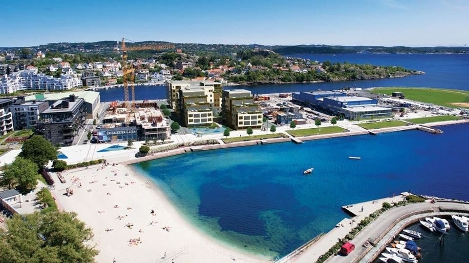 10 min gåavstand til bystranda Galleribilde