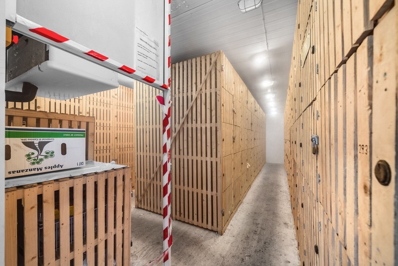 Leiligheten disponerer også egen fryserbod. Galleribilde