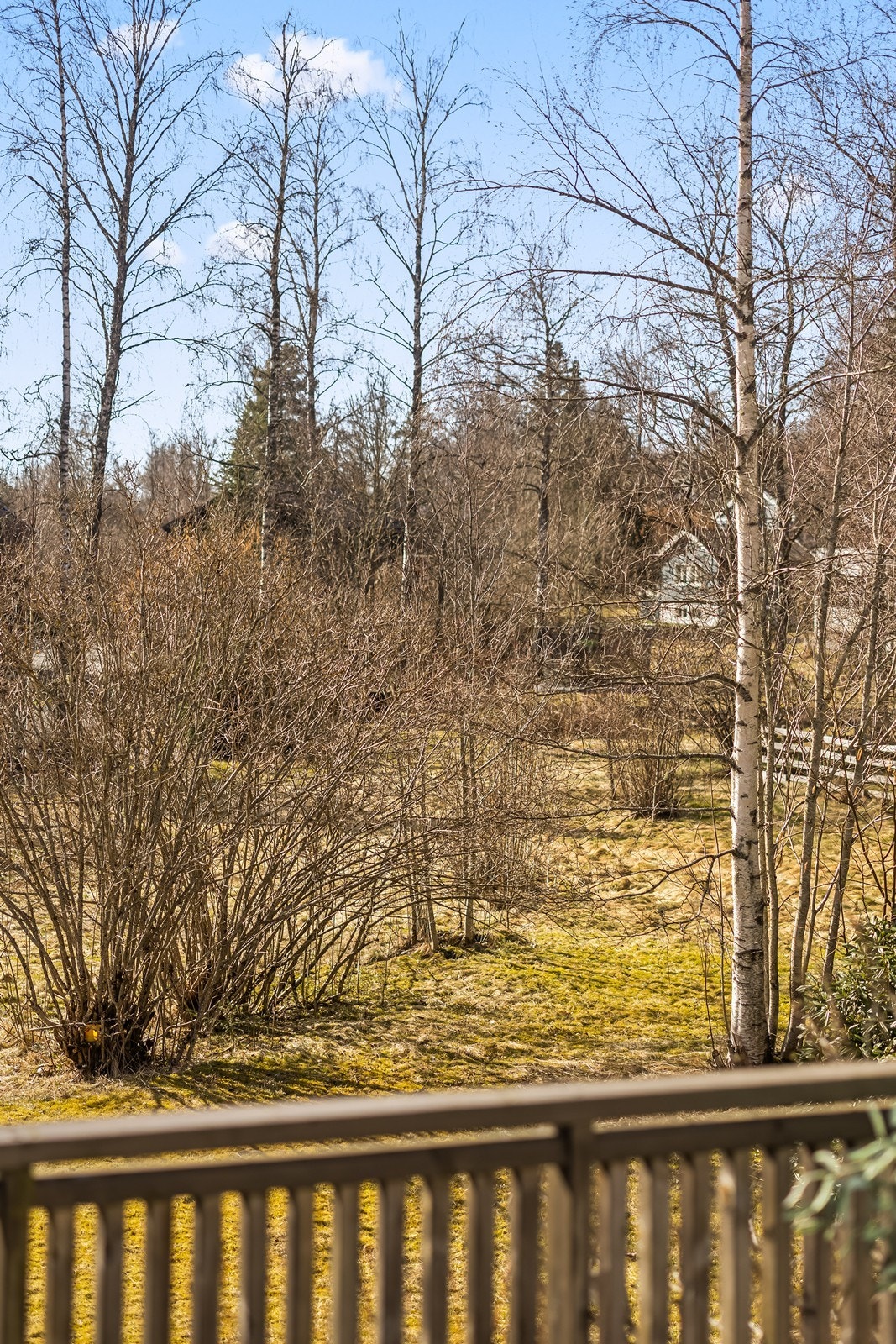Leiligheten ligger fredelig til med en flott opparbeidet felleshage. Galleribilde