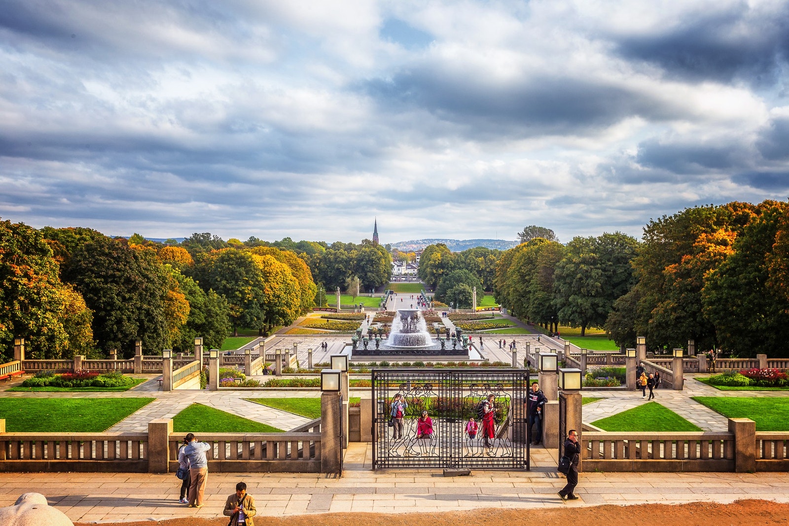 Frognerparken. Galleribilde