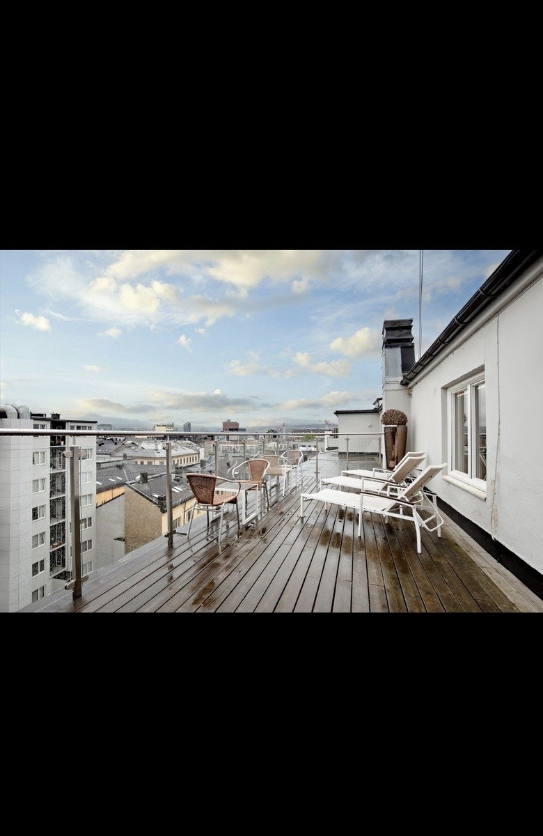 Felles takterrasse Galleribilde