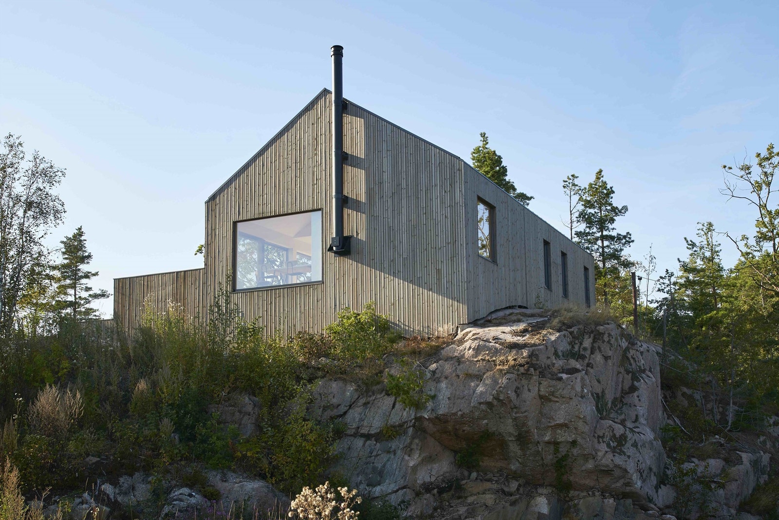 Arkitekttegnet og påkostet fritidsbolig - Blant annet nominert til "Årets bygg" i Archdaily Galleribilde