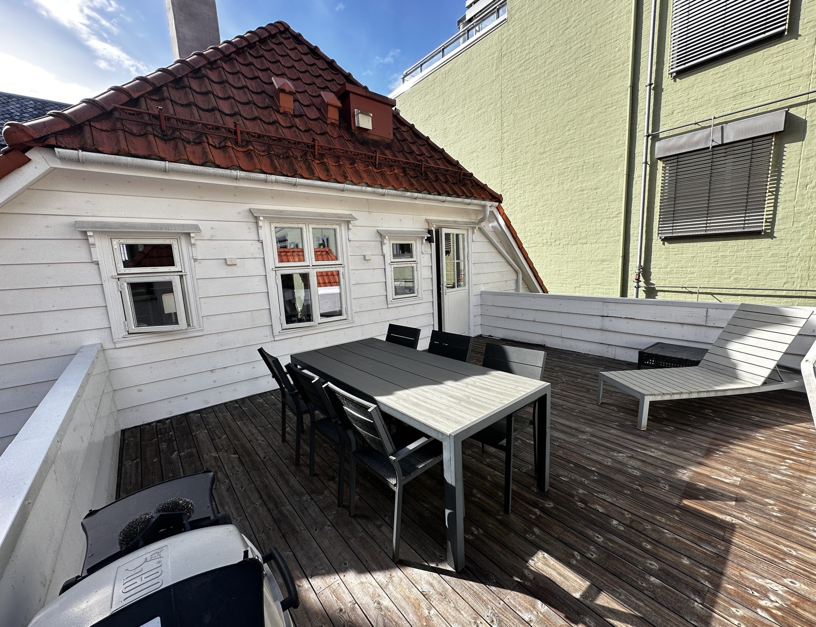 Felles takterrasse med direkte utgang fra leilighet Galleribilde
