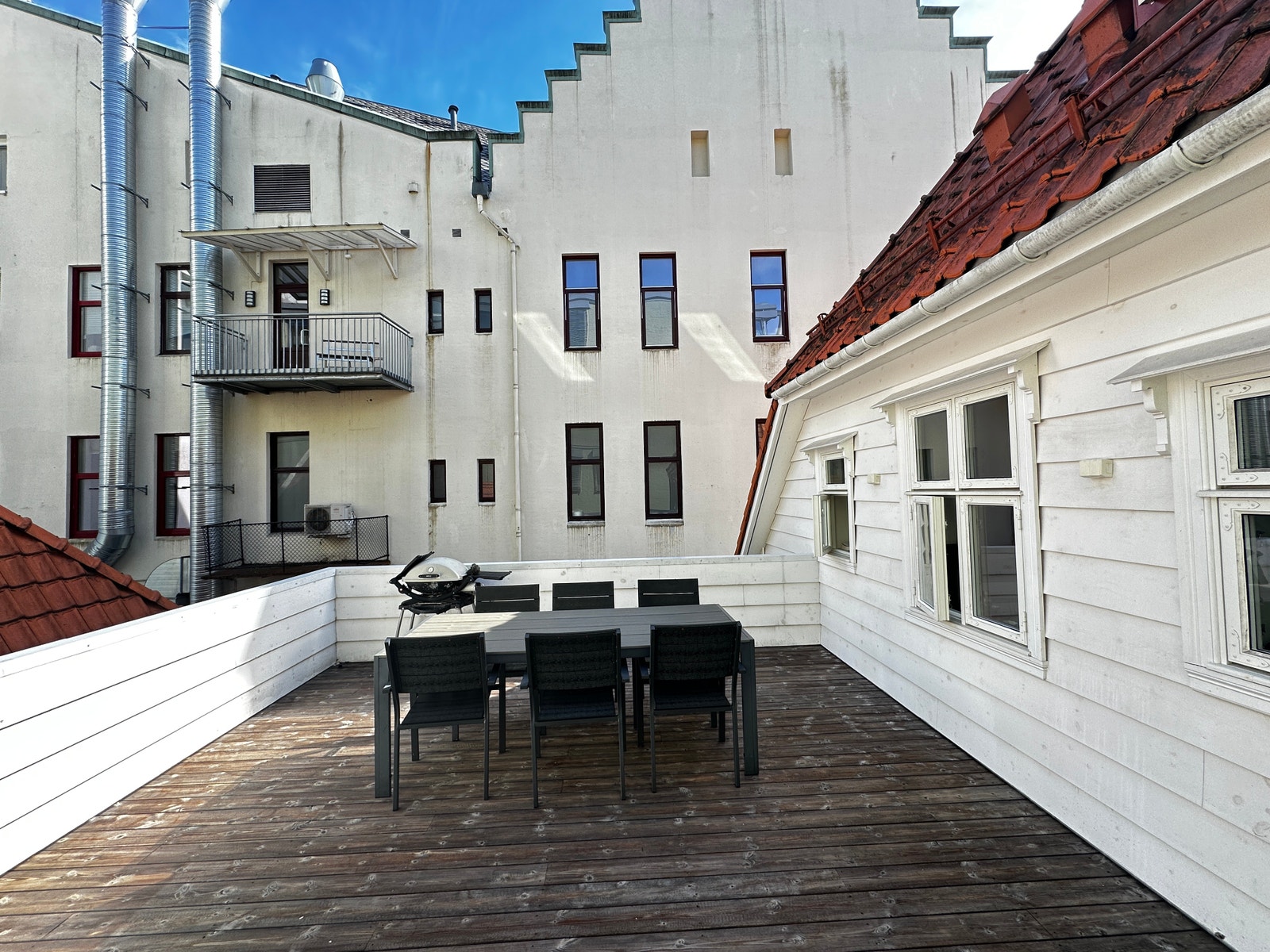 Felles takterrasse med direkte utgang fra leilighet Galleribilde