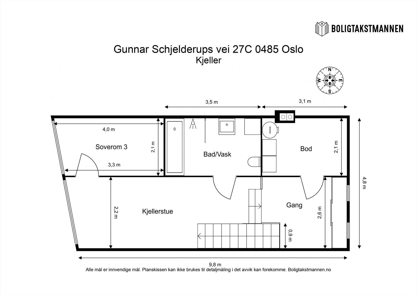 Plantegning - Kjeller Galleribilde