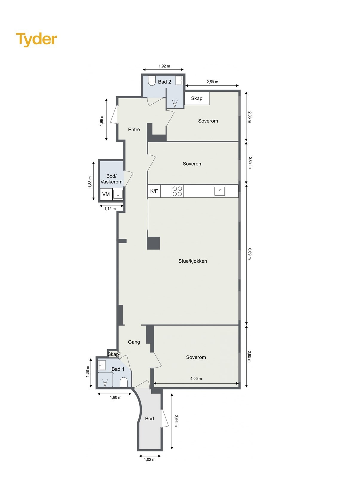 Planskisse. Galleribilde