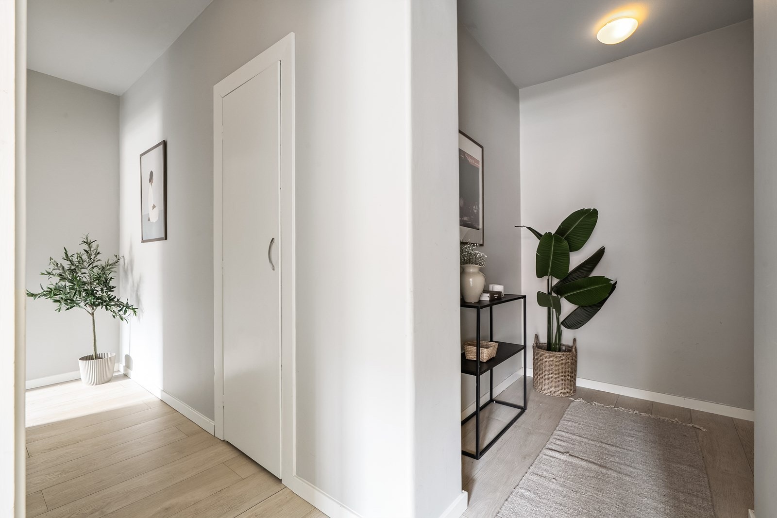 Entrè med god plass til å henge fra seg yttertøy og sette fra seg sko Galleribilde