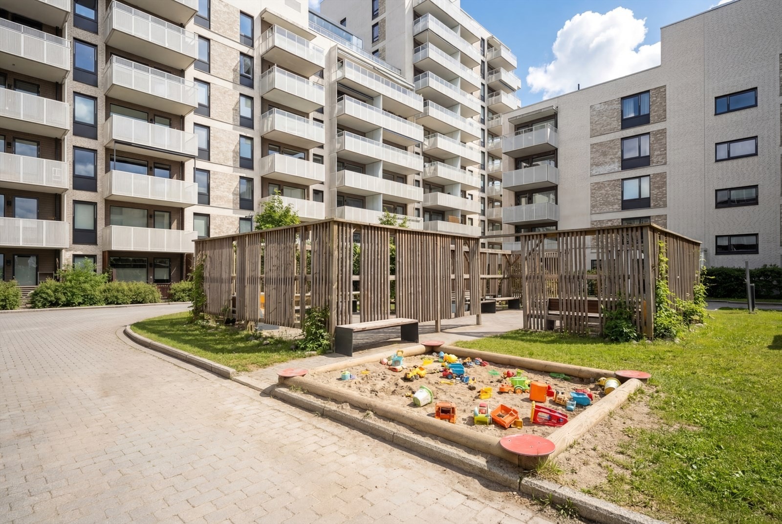 Hans Nordahls Gate 48-52 Bs består av 78 seksjoner. Galleribilde
