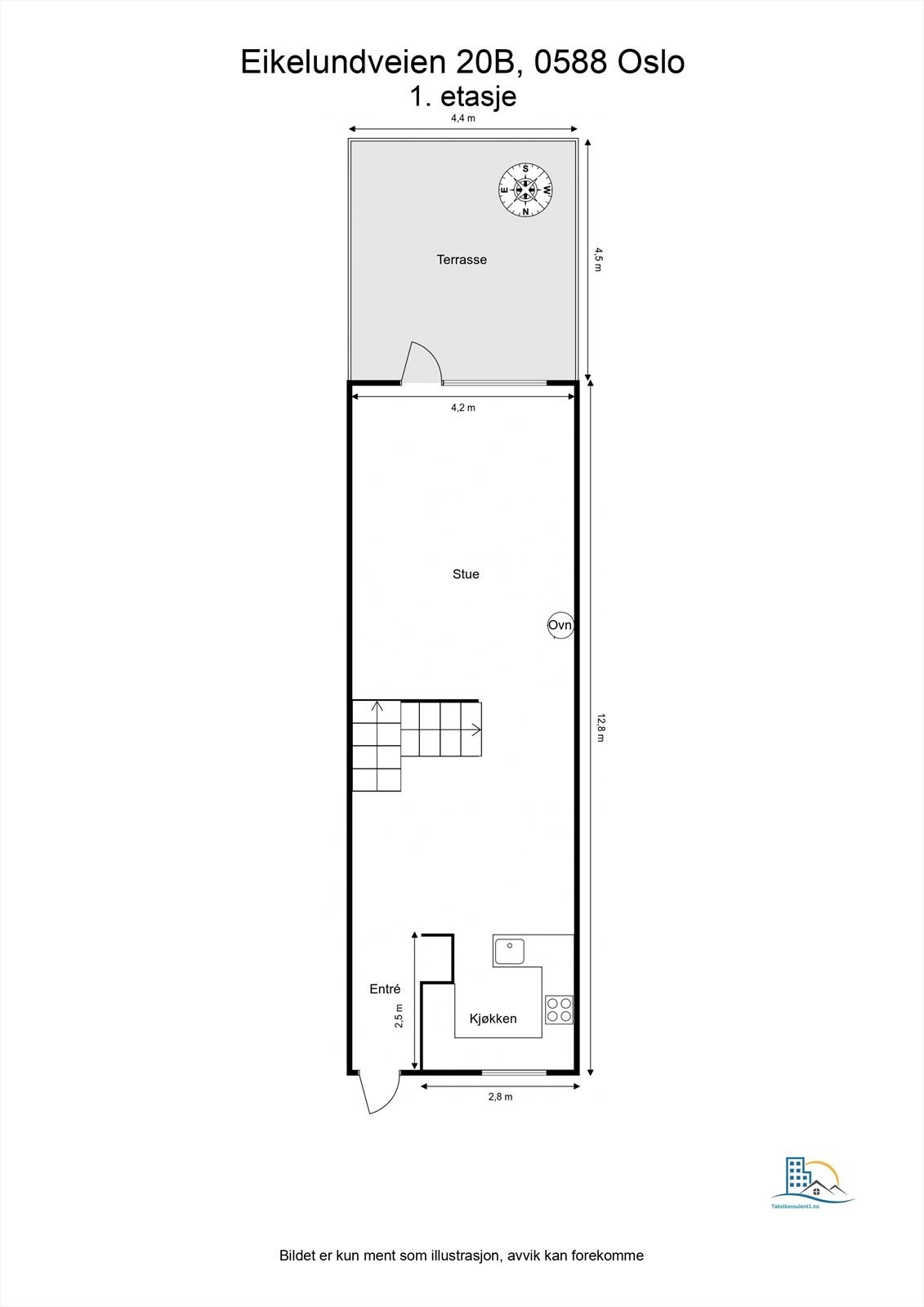 Plantegning 1. Etasje Galleribilde
