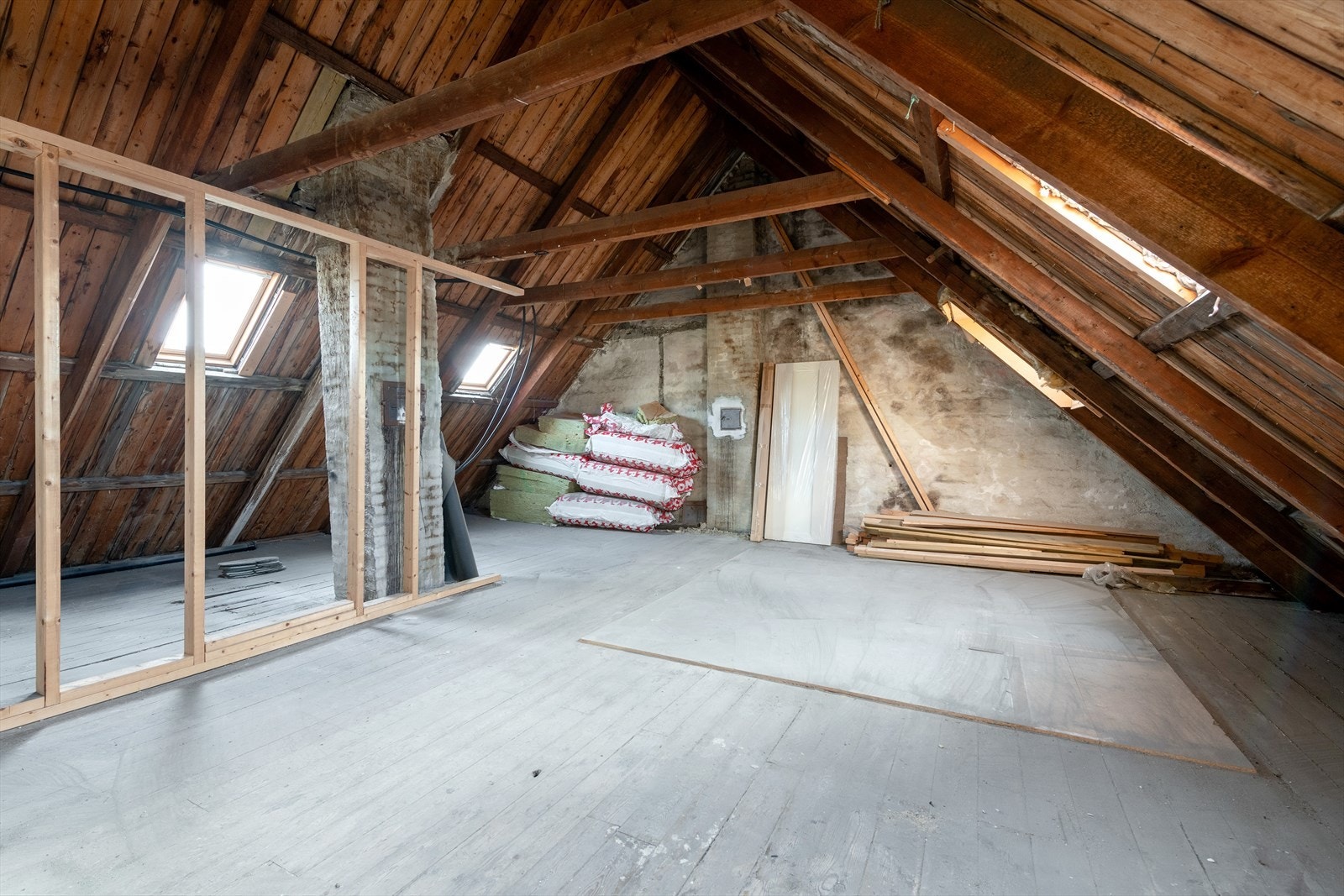 Råloftet har stort potensiale. Galleribilde