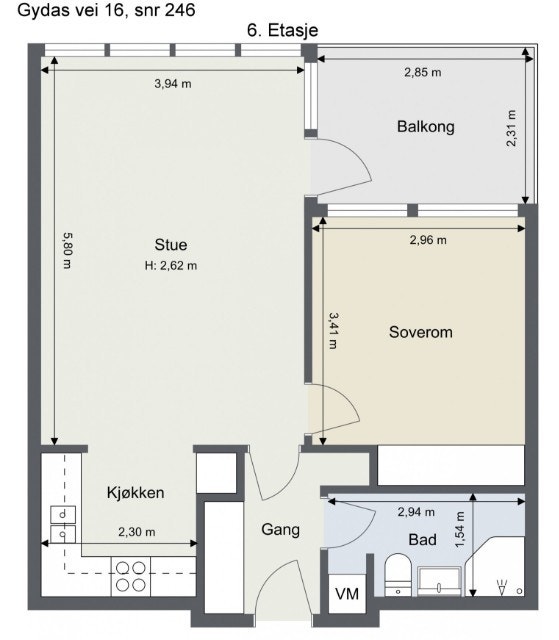 Planløsning Galleribilde