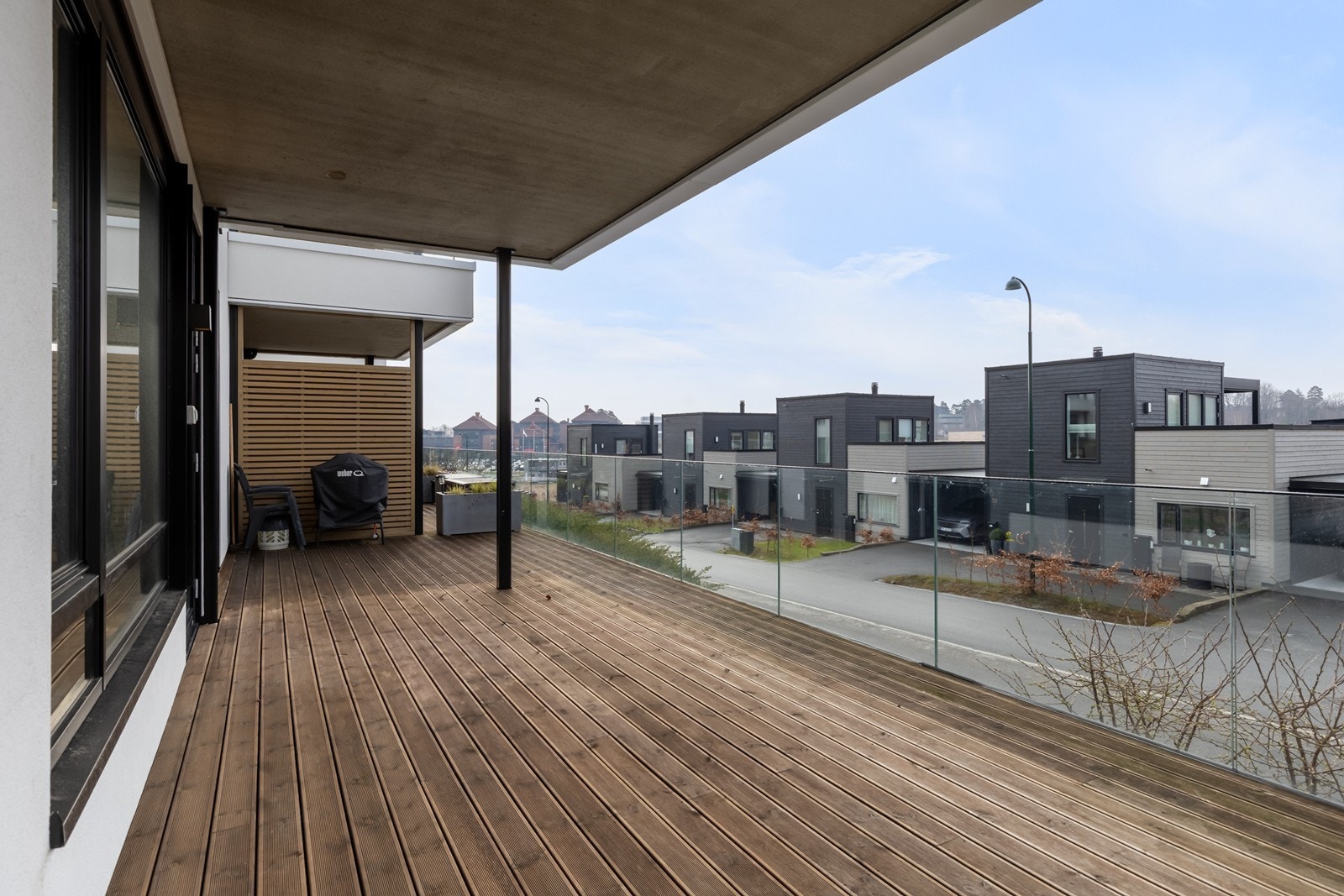 God plass til møblering på terrasse Galleribilde