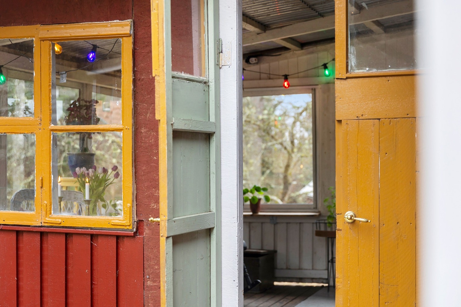 Inglasat uterum Galleribilde