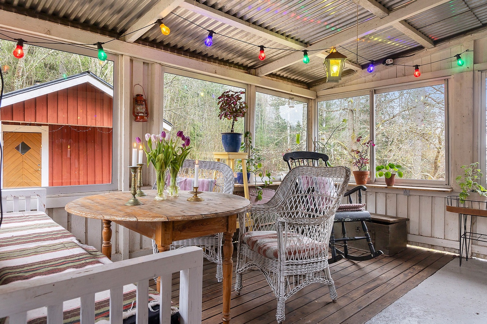 Inglasat uterum Galleribilde