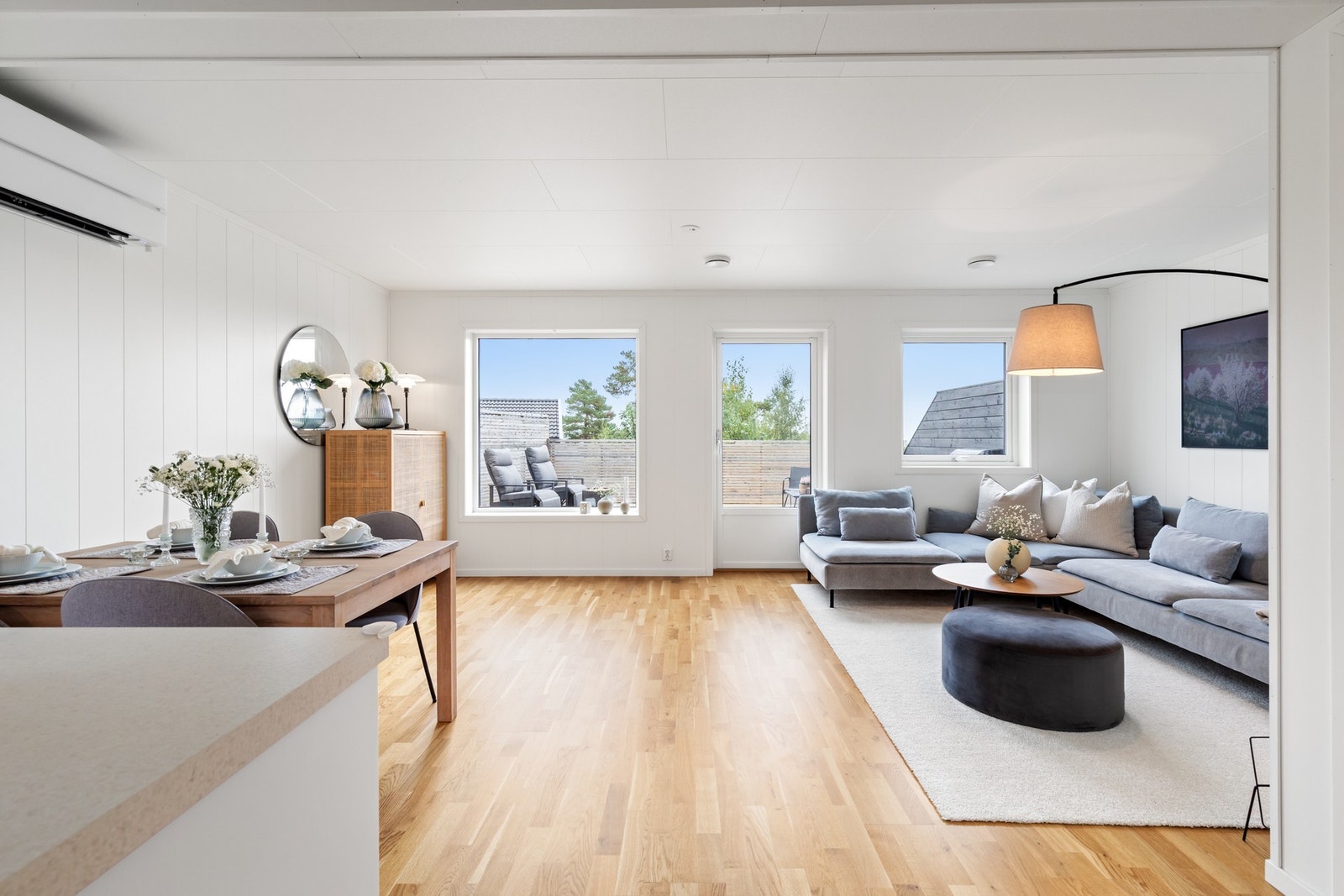 Energieffektiv bolig med varmepumpe, balansert ventilasjon og mulighet for peis Galleribilde