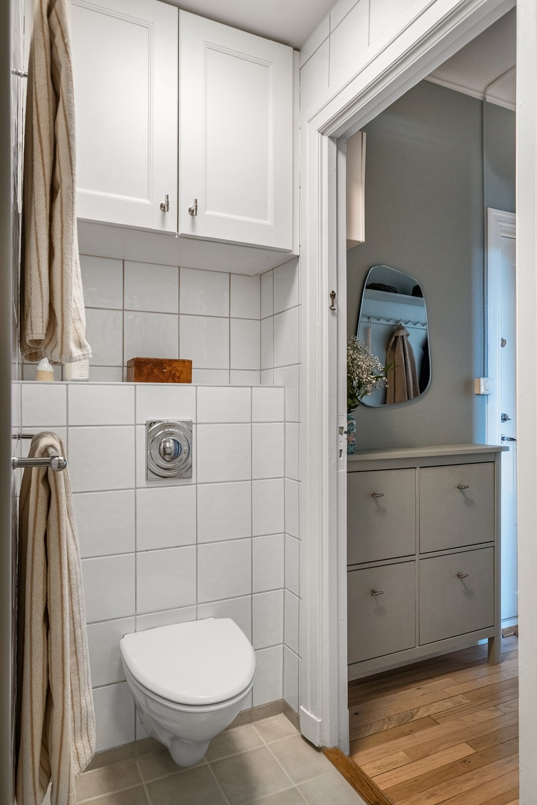 Badet ventileres via naturlig ventilasjon. Galleribilde