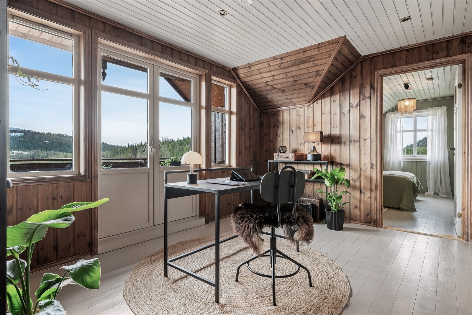 Loftstue Galleribilde