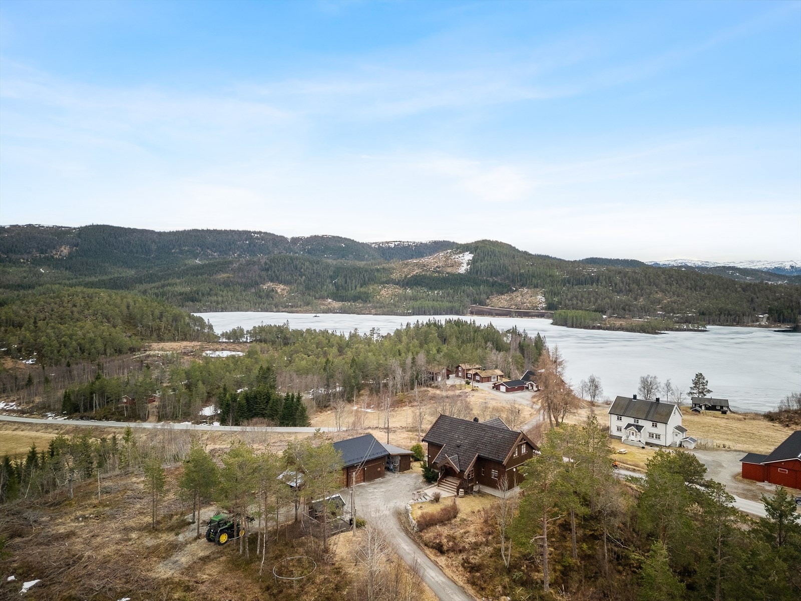 Dronefoto Galleribilde