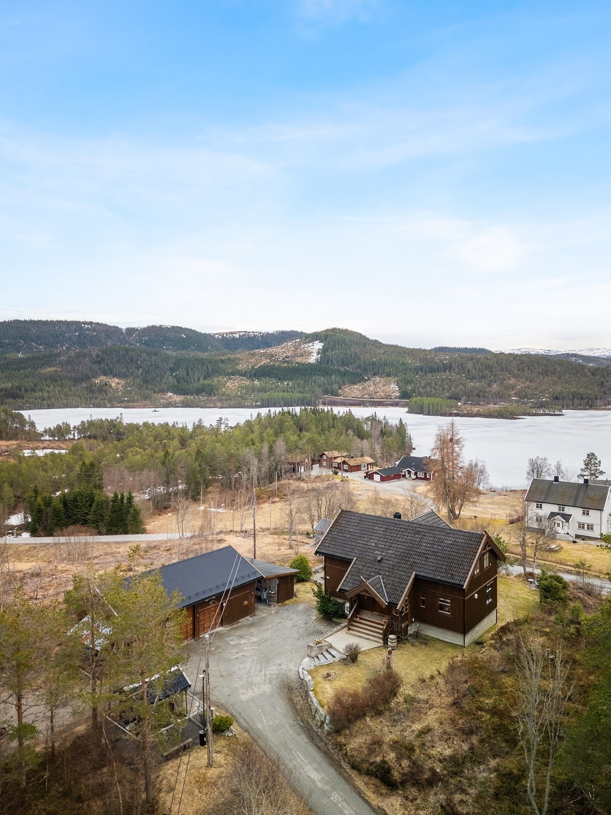 Dronefoto Galleribilde