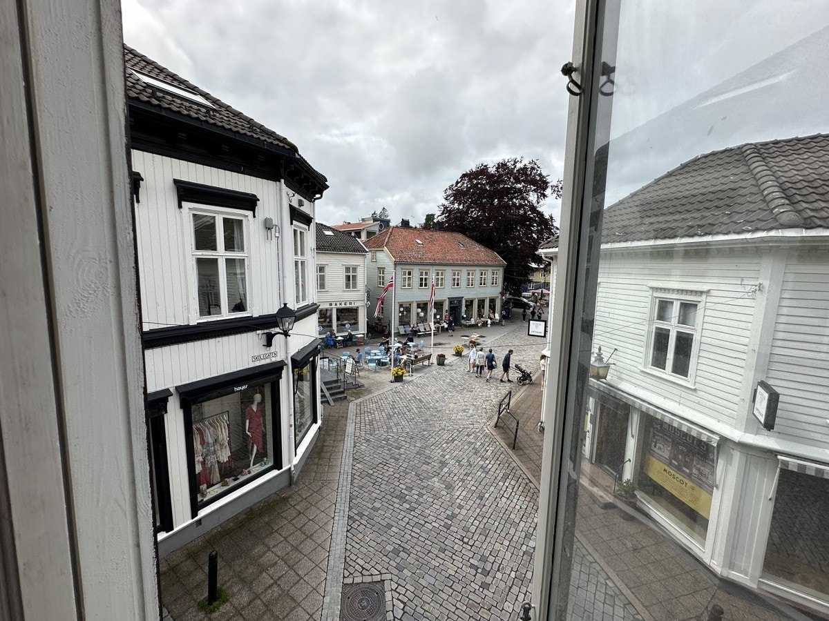 Utsikt fra venstre vindu på sov 1 Galleribilde
