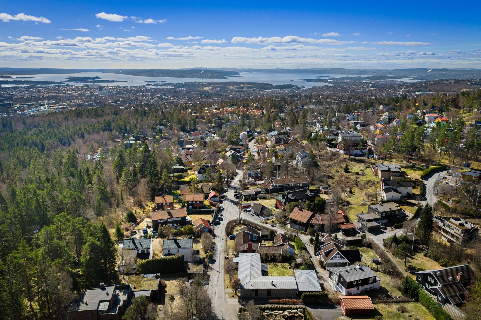 Dronebilde. Galleribilde