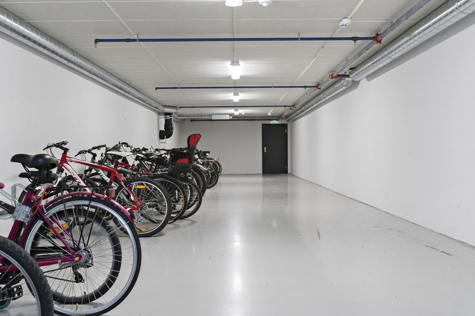 Sykkelparkering Galleribilde