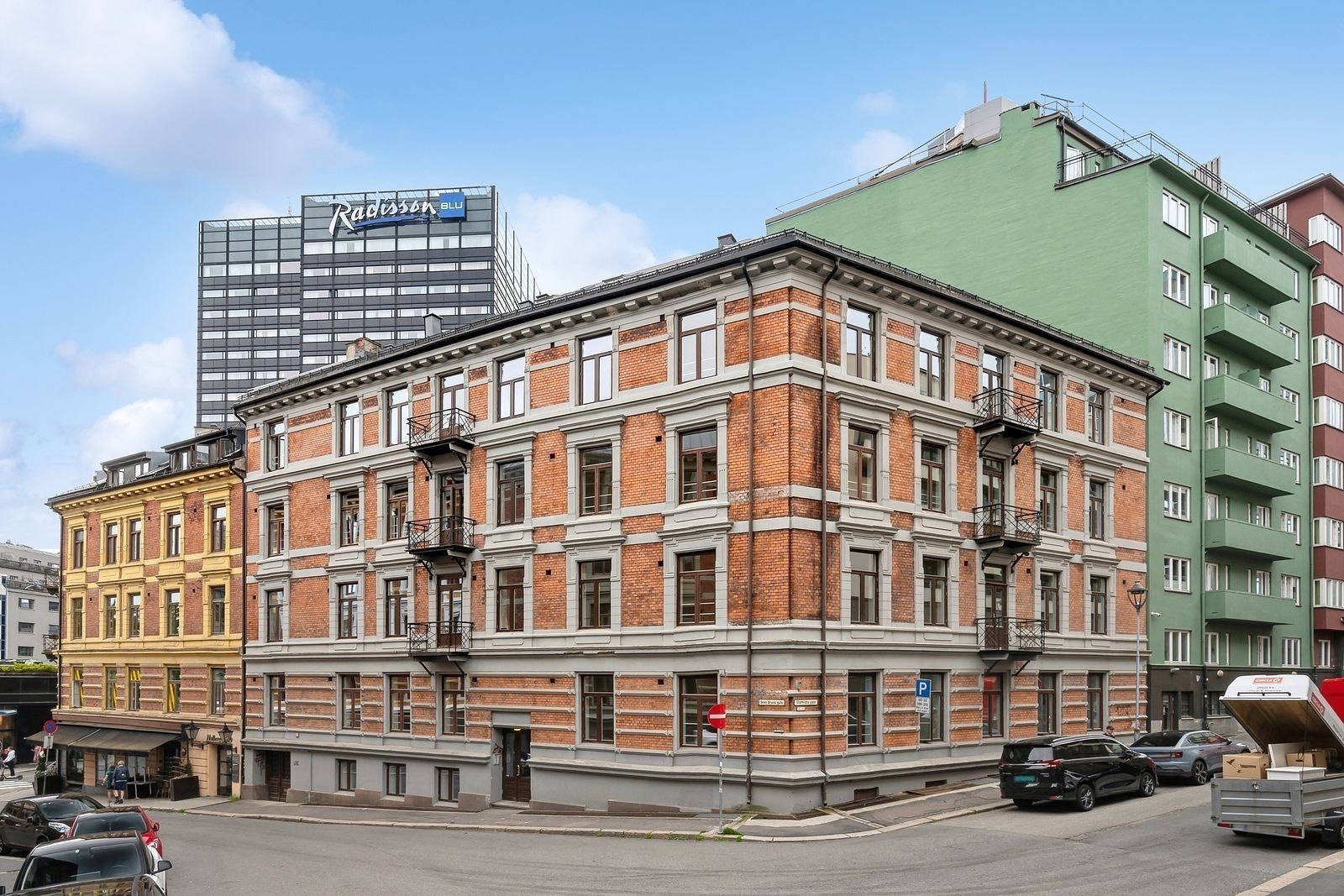 Fasade bygg Galleribilde