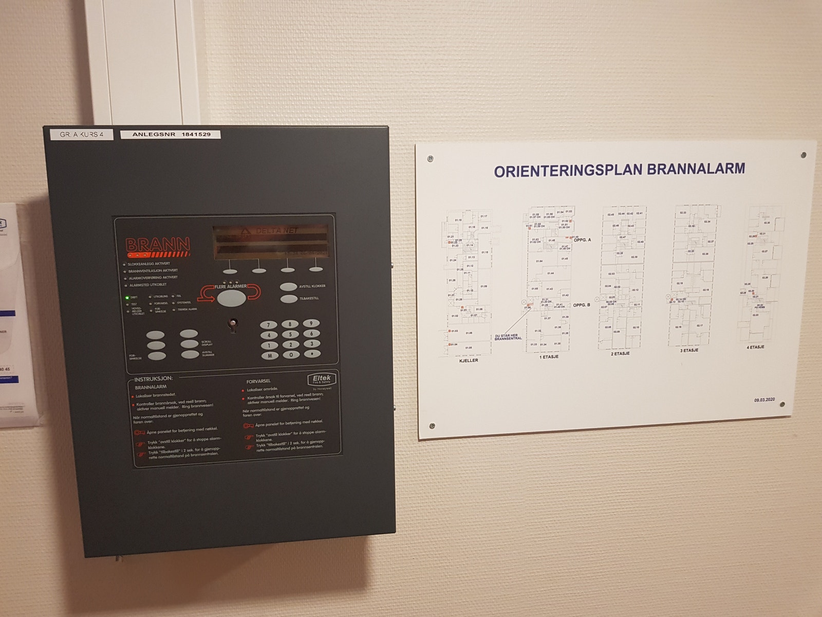 Bo trygt og godt med nytt brannvarslingsanlegg i bygget Galleribilde