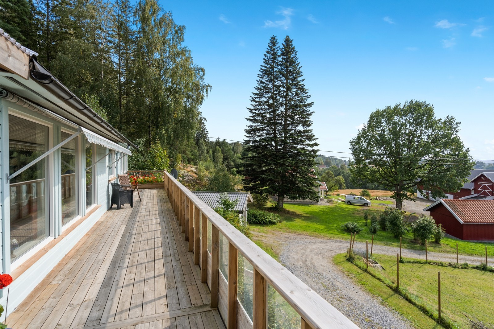 Terrasse på 65 kvm! Galleribilde