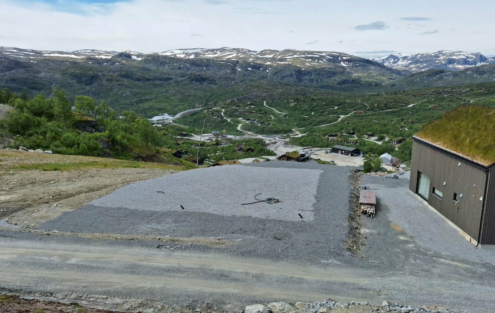 Fantastisk panoramautsikt - Bilde av planert tomt Vågsli skitrekket Galleribilde