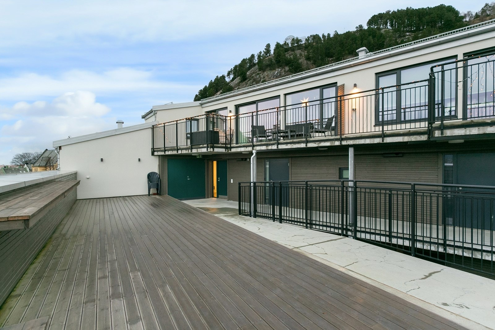 Felles takterrasse Galleribilde