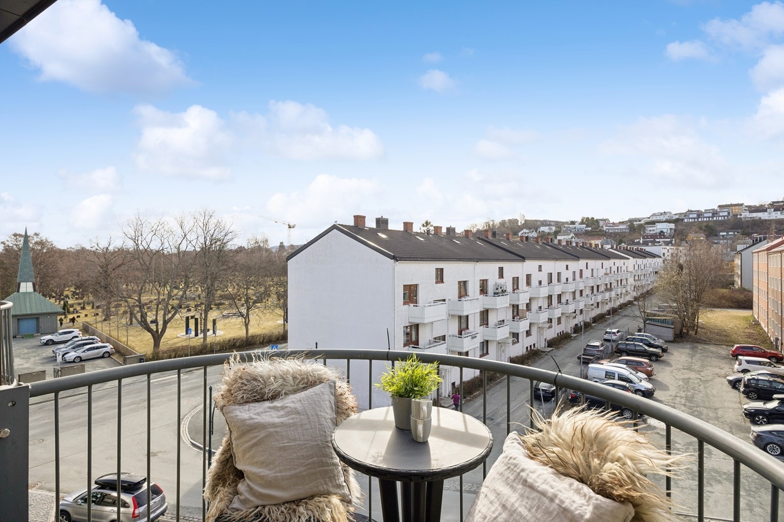 Balkong på ca. 2,5 m². Galleribilde