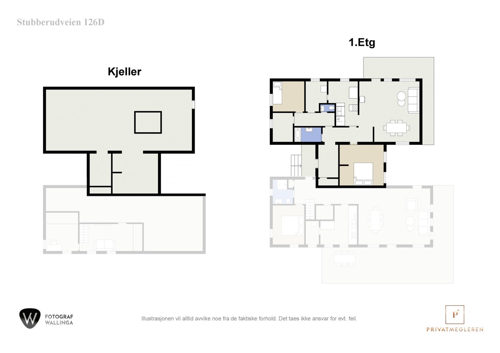 Plantegning. Galleribilde