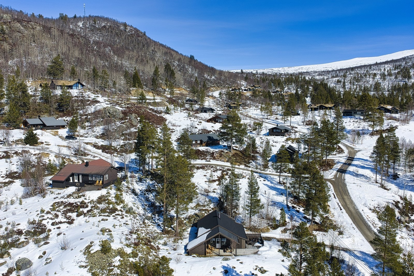 Her kan man virkelig nyte fjellets ro Galleribilde