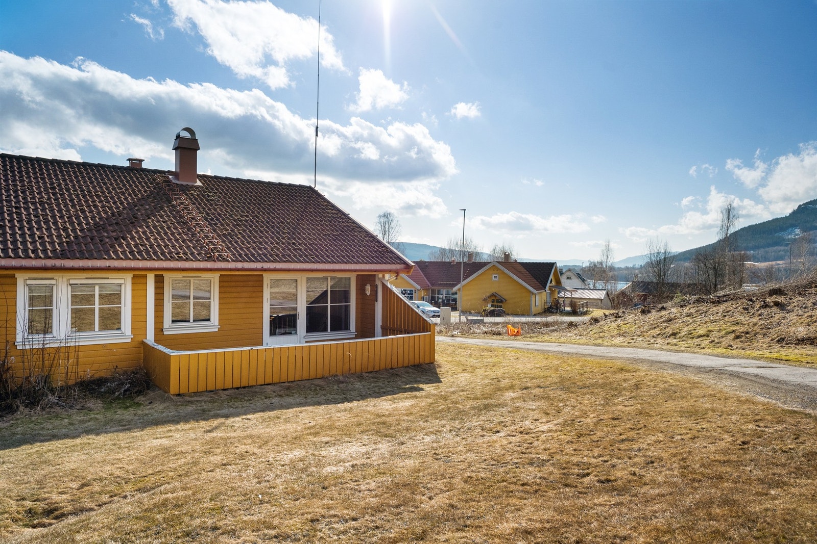 Boligen har som nevnt mulighet for å etablere terrasse. Galleribilde