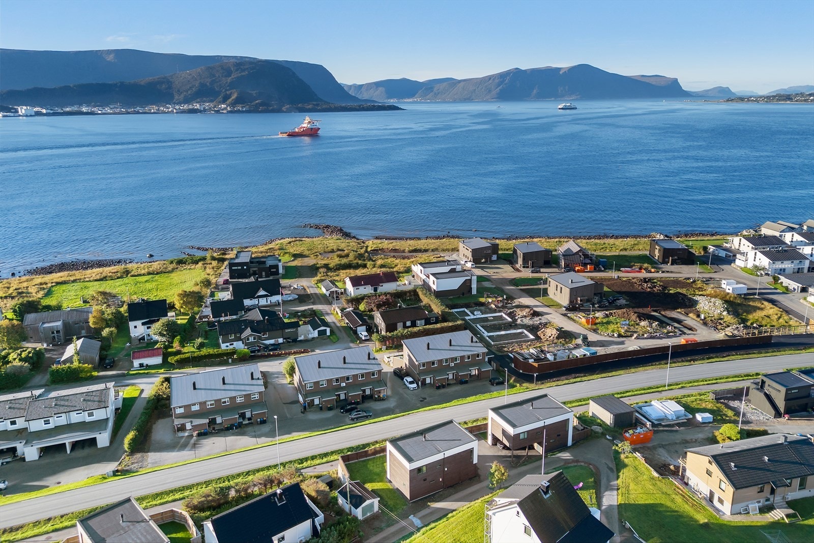 Dronefoto. Galleribilde