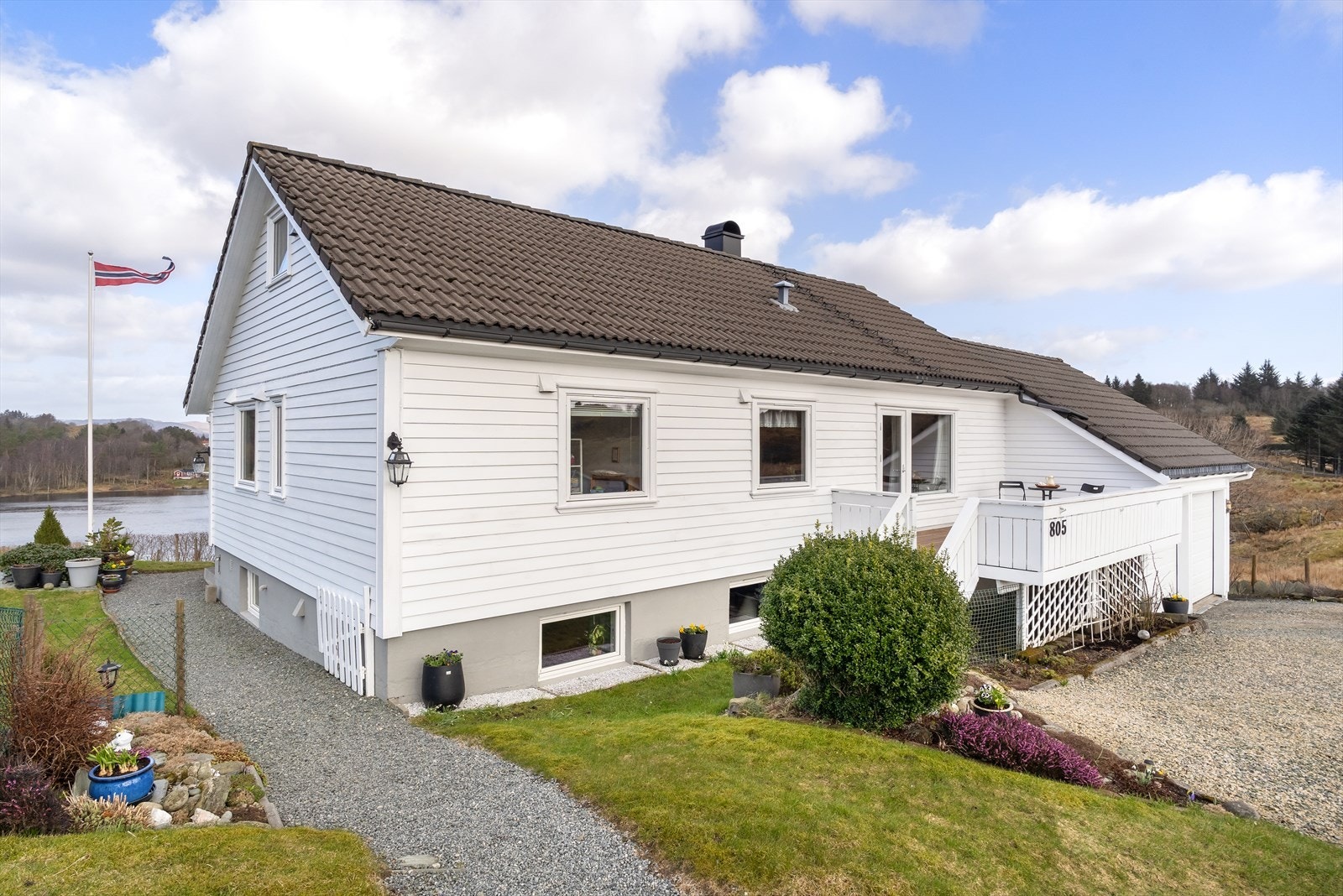 Velstelt både ute og inne Galleribilde